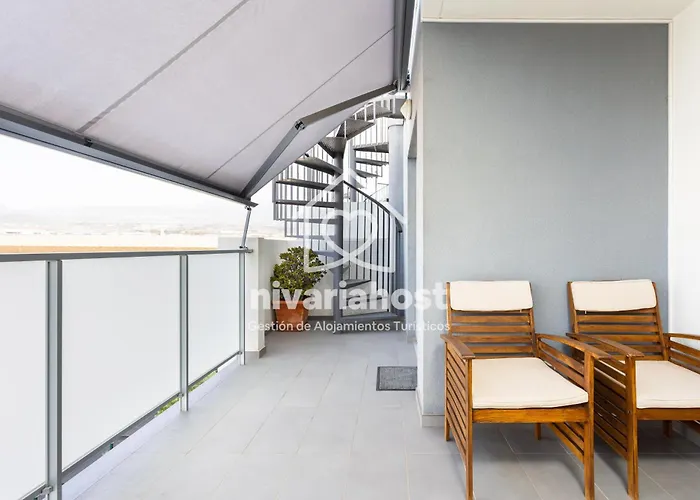 Апартаменты The Penthouse La Tejita, By Nivariahost